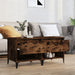 Mese laterale 2 buc. stejar fumuriu 50x46x50 cm lemn compozit - WALTI WALTI