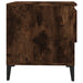 Mese laterale 2 buc. stejar fumuriu 50x46x50 cm lemn compozit - WALTI WALTI