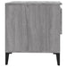 Mese laterale, 2 buc., gri sonoma, 50x46x50 cm, lemn compozit - WALTI WALTI