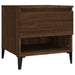Mese laterale 2 buc. stejar maro 50x46x50 cm lemn compozit - WALTI WALTI