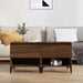 Mese laterale 2 buc. stejar maro 50x46x50 cm lemn compozit - WALTI WALTI