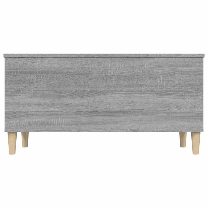 Măsuță de cafea, gri sonoma, 90x44,5x45 cm, lemn compozit - WALTI WALTI