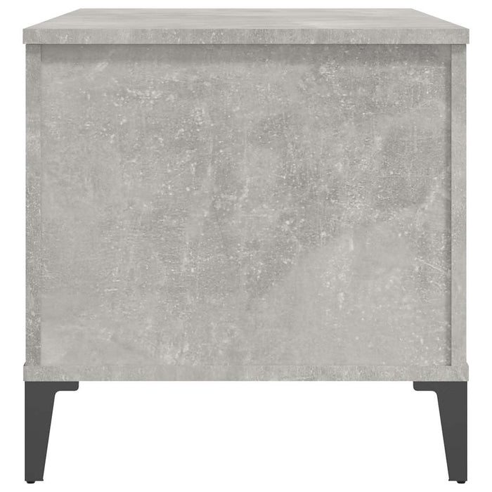 Măsuță de cafea, gri beton, 90x44,5x45 cm, lemn compozit - WALTI WALTI