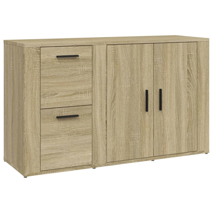 Servantă, stejar sonoma, 100x33x59,5 cm, lemn compozit - WALTI WALTI