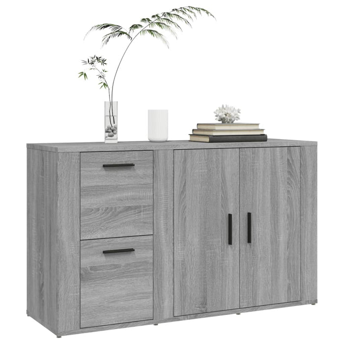 Servantă, gri sonoma, 100x33x59,5 cm, lemn compozit - WALTI WALTI