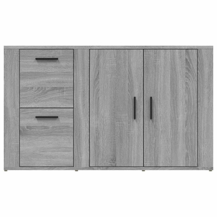 Servantă, gri sonoma, 100x33x59,5 cm, lemn compozit - WALTI WALTI