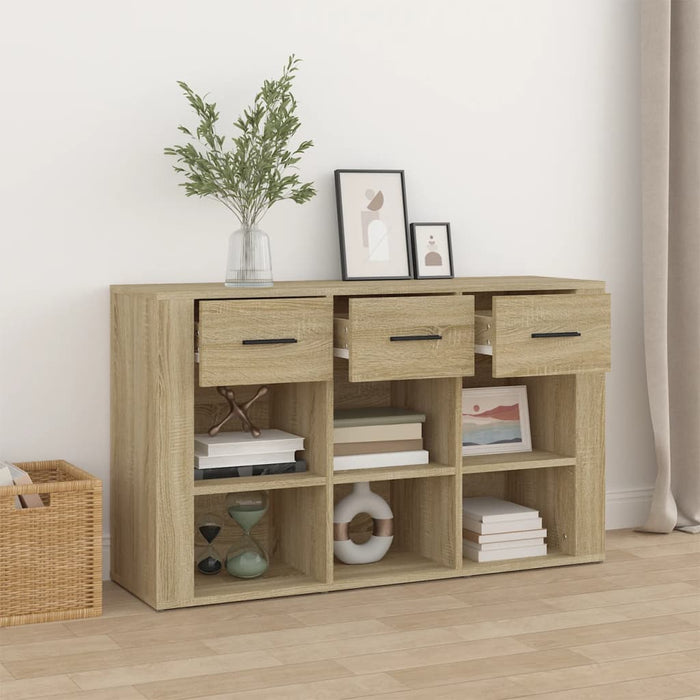 Servantă, stejar sonoma, 100x30x59,5 cm, lemn compozit - WALTI WALTI