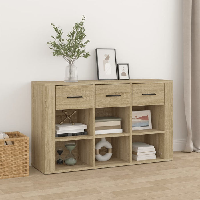Servantă, stejar sonoma, 100x30x59,5 cm, lemn compozit - WALTI WALTI
