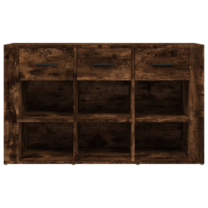 Servantă, stejar fumuriu, 100x30x59,5 cm, lemn compozit - WALTI WALTI