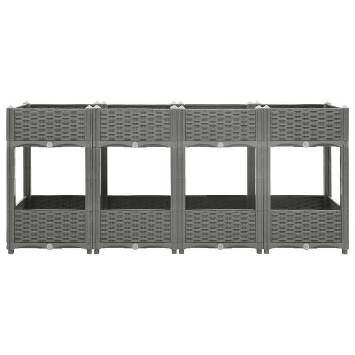 Strat înălțat, 160x40x71 cm, polipropilenă - WALTI WALTI