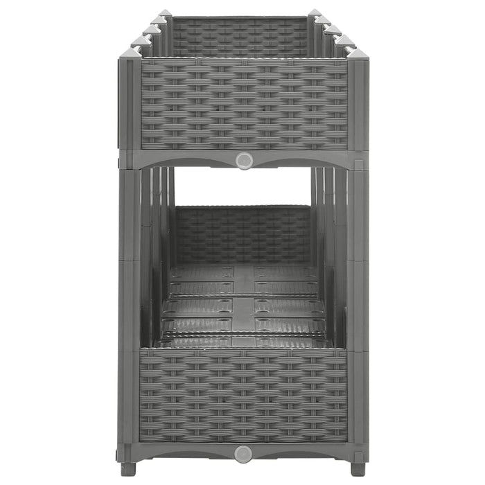 Strat înălțat, 160x40x71 cm, polipropilenă - WALTI WALTI