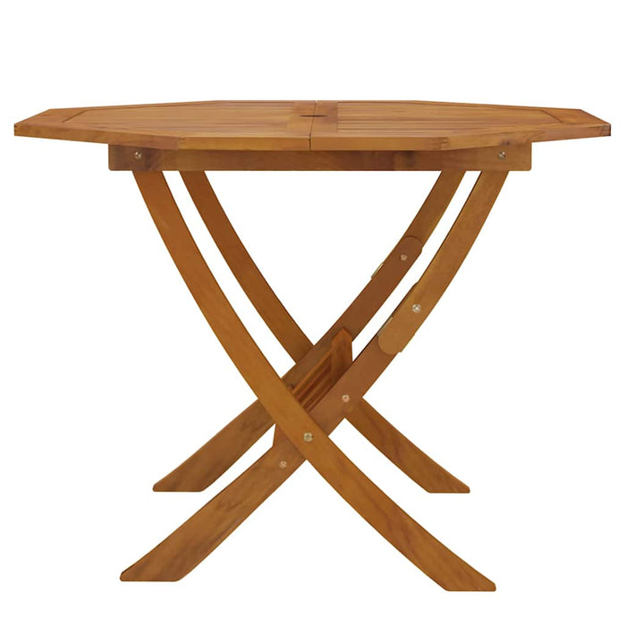 Masă de grădină pliabilă, 90x75 cm, lemn masiv de acacia - WALTI WALTI
