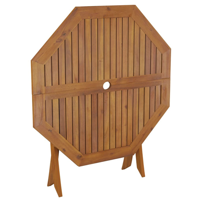 Masă de grădină pliabilă, 90x75 cm, lemn masiv de acacia - WALTI WALTI