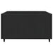 Set mobilier de grădină cu perne, 3 piese, negru, poliratan - WALTI WALTI