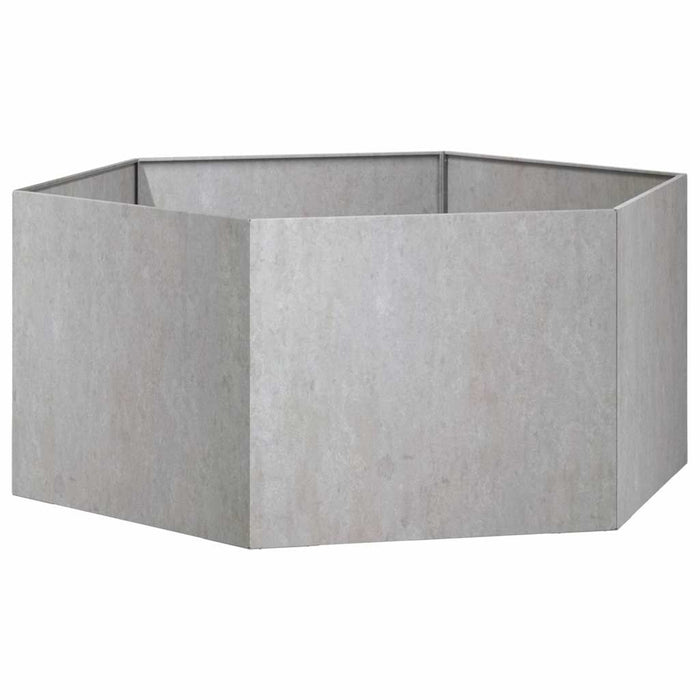 Jardinieră, ruginiu, 90x90x45 cm, oțel corten - WALTI WALTI