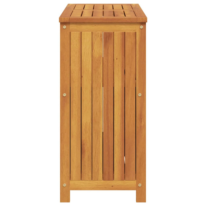 Masă consolă de grădină, 80x35x75 cm, lemn masiv de acacia - WALTI WALTI
