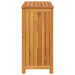 Masă consolă de grădină, 80x35x75 cm, lemn masiv de acacia - WALTI WALTI