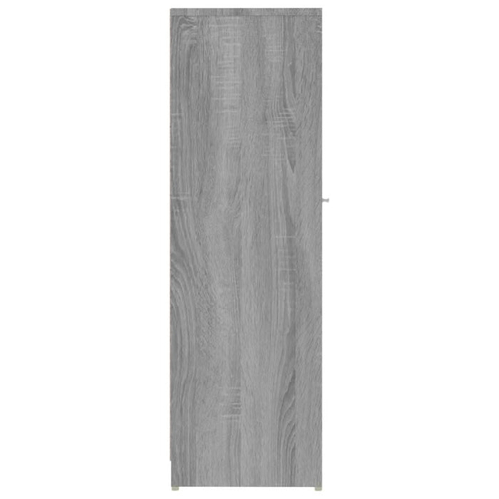 Dulap de baie, gri sonoma, 30x30x95 cm, lemn prelucrat - WALTI WALTI