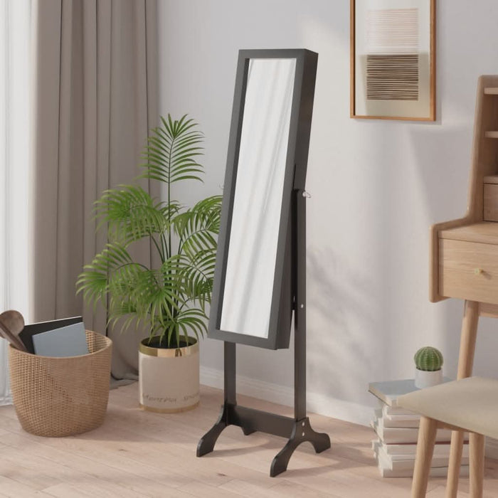 Oglindă de sine stătătoare, negru, 34x37x146 cm - WALTI WALTI