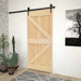 Ușă NARVIK natural 80 x 210 cm Lemn de Pin Solid - WALTI WALTI