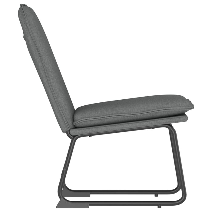 Scaun de relaxare, gri închis, 52x75x76 cm, material textil - WALTI WALTI