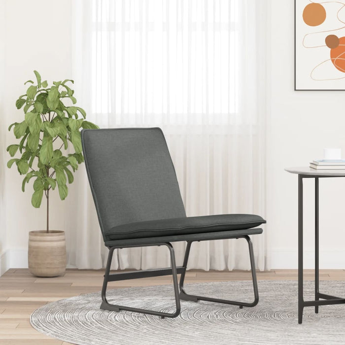 Scaun de relaxare, gri închis, 52x75x76 cm, material textil - WALTI WALTI