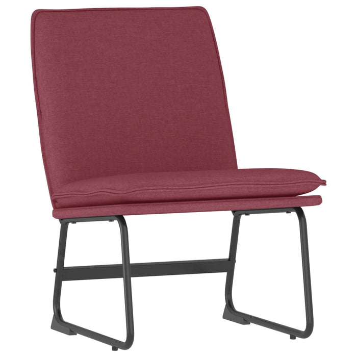 Scaun de relaxare, roșu vin, 52x75x76 cm, material textil - WALTI WALTI