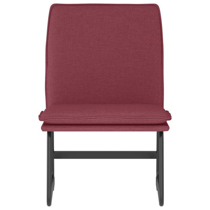 Scaun de relaxare, roșu vin, 52x75x76 cm, material textil - WALTI WALTI