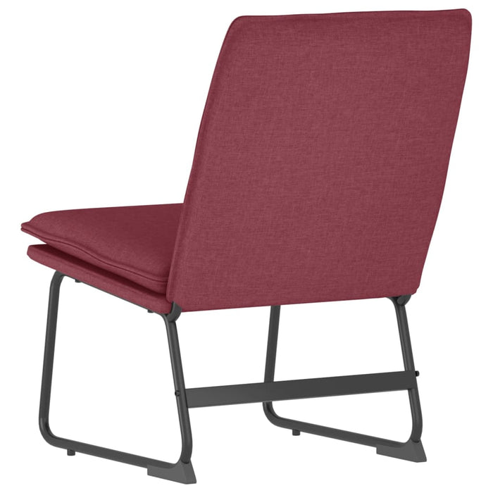 Scaun de relaxare, roșu vin, 52x75x76 cm, material textil - WALTI WALTI