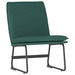 Scaun de relaxare, verde închis, 52x75x76 cm, material textil - WALTI WALTI