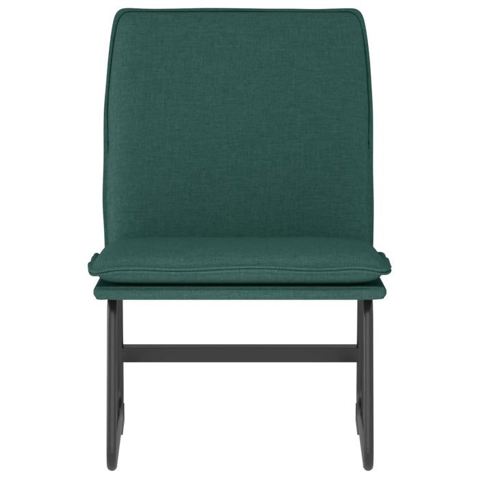 Scaun de relaxare, verde închis, 52x75x76 cm, material textil - WALTI WALTI