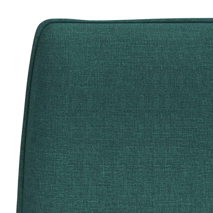 Bancă, verde închis, 100x75x76 cm, material textil - WALTI WALTI