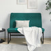 Bancă, verde închis, 100x75x76 cm, material textil - WALTI WALTI