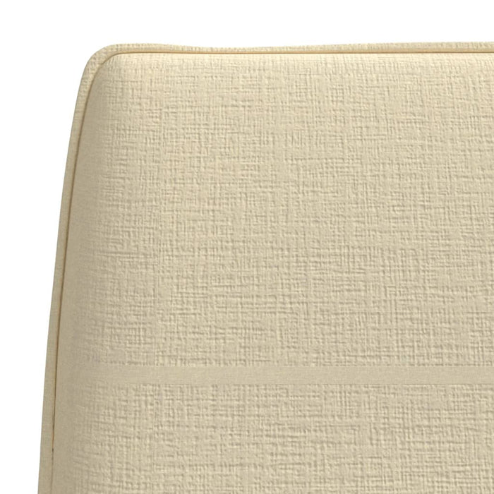 Bancă, crem, 100x75x76 cm, material textil - WALTI WALTI