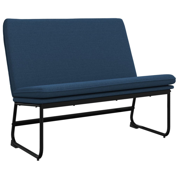 Bancă, albastru, 100x75x76 cm, material textil - WALTI WALTI