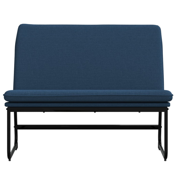 Bancă, albastru, 100x75x76 cm, material textil - WALTI WALTI