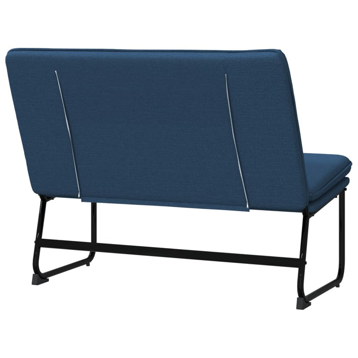 Bancă, albastru, 100x75x76 cm, material textil - WALTI WALTI