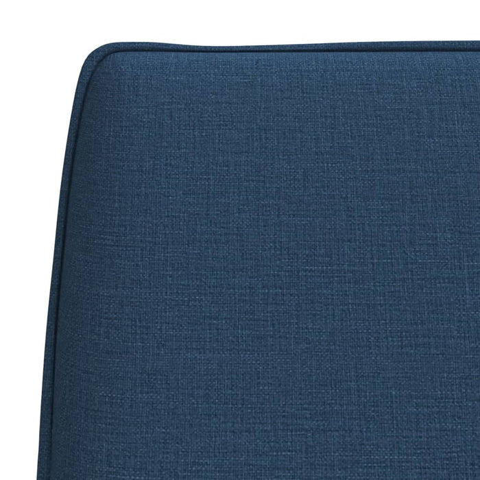 Bancă, albastru, 100x75x76 cm, material textil - WALTI WALTI