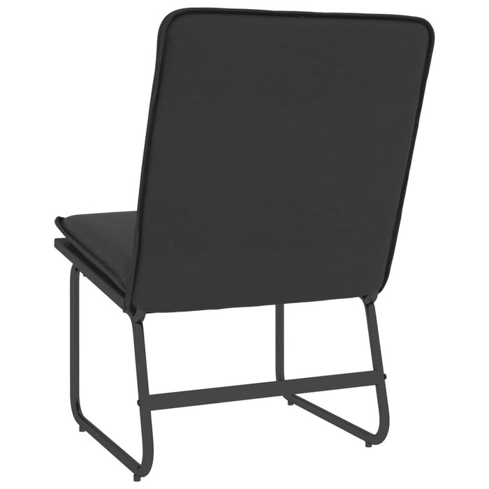 Scaun de relaxare, negru, 54x75x76 cm, piele artificială - WALTI WALTI