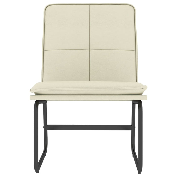 Scaun de relaxare, crem, 54x75x76 cm, piele artificială - WALTI WALTI