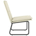 Scaun de relaxare, crem, 54x75x76 cm, piele artificială - WALTI WALTI