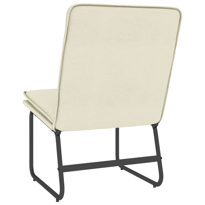 Scaun de relaxare, crem, 54x75x76 cm, piele artificială - WALTI WALTI