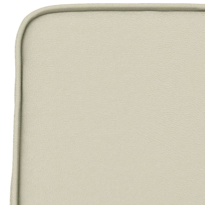 Scaun de relaxare, crem, 54x75x76 cm, piele artificială - WALTI WALTI