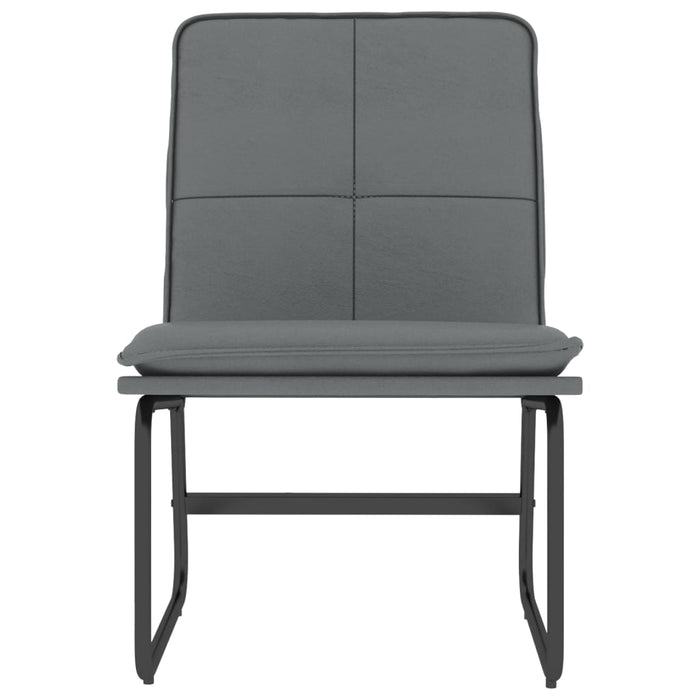 Scaun de relaxare, gri, 54x75x76 cm, piele artificială - WALTI WALTI