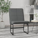 Scaun de relaxare, gri, 54x75x76 cm, piele artificială - WALTI WALTI