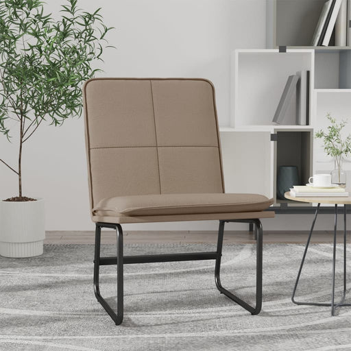 Scaun de relaxare, cappuccino, 54x75x76 cm, piele artificială - WALTI WALTI