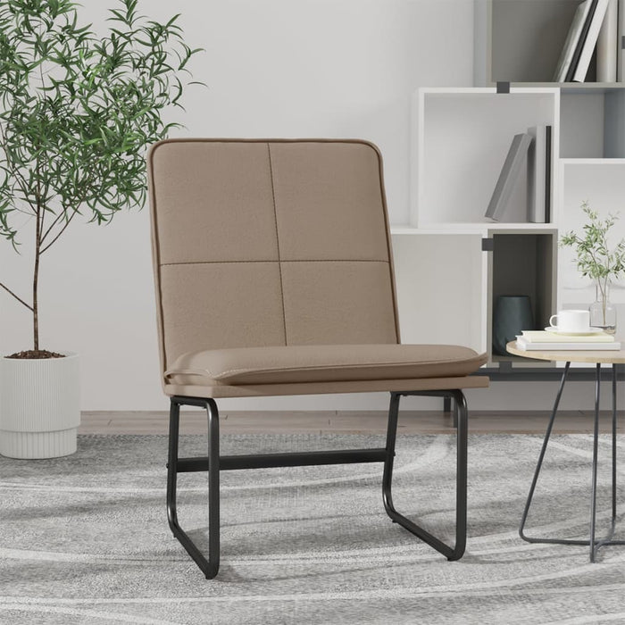 Scaun de relaxare, cappuccino, 54x75x76 cm, piele artificială - WALTI WALTI