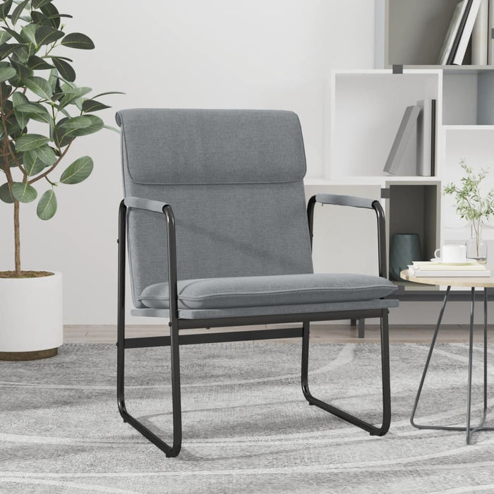 Scaun de relaxare, gri închis, 55x64x80 cm, material textil - WALTI WALTI