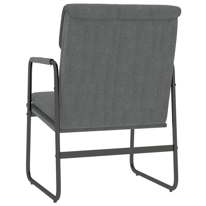 Scaun de relaxare, gri închis, 55x64x80 cm, material textil - WALTI WALTI