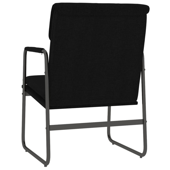 Scaun de relaxare, negru, 55x64x80 cm, material textil - WALTI WALTI